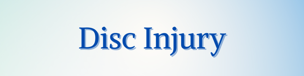 Disc Injury Relief in Wilmington NC